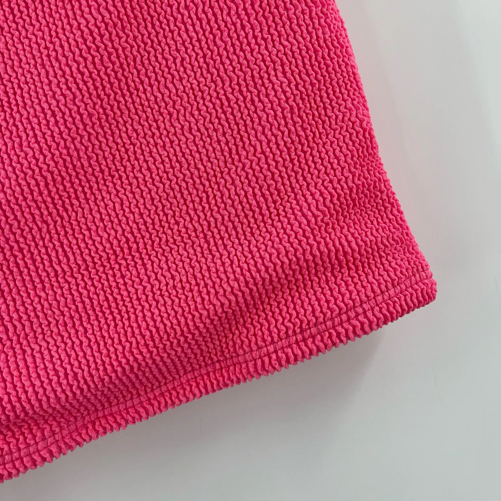 GOOD AMERICAN Always Fits Skirt Size Extra Small/ Small NWT Pink Swim Beach NWT - Image 10