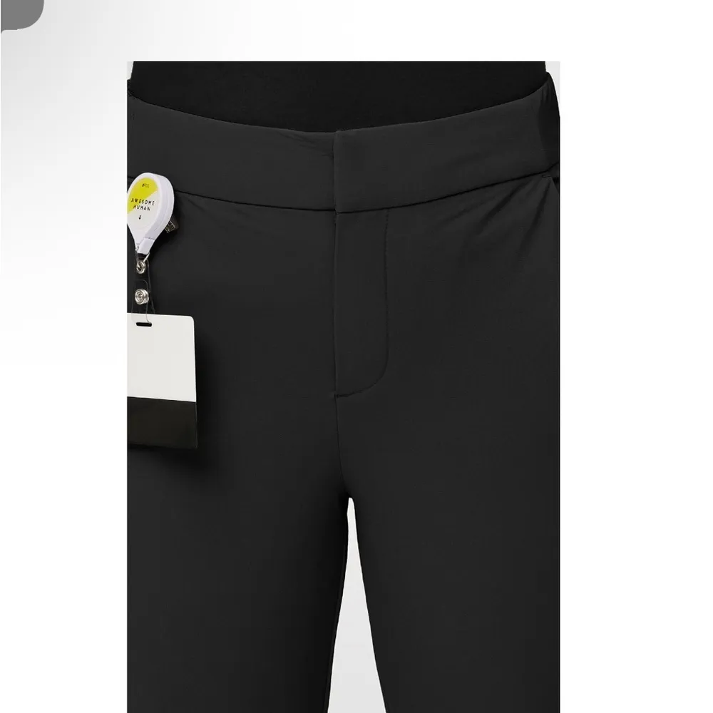 Figs PRO Skinny Zip Fly Trouser - Black - Image 6