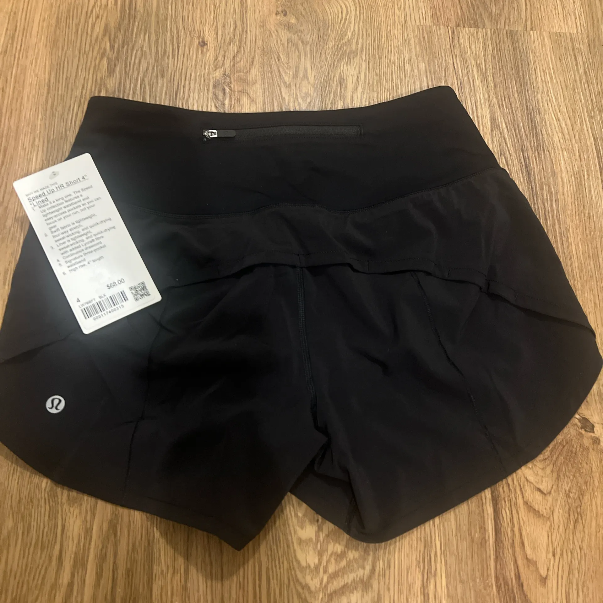 Speed Up Shorts 4” In Black - Image 4