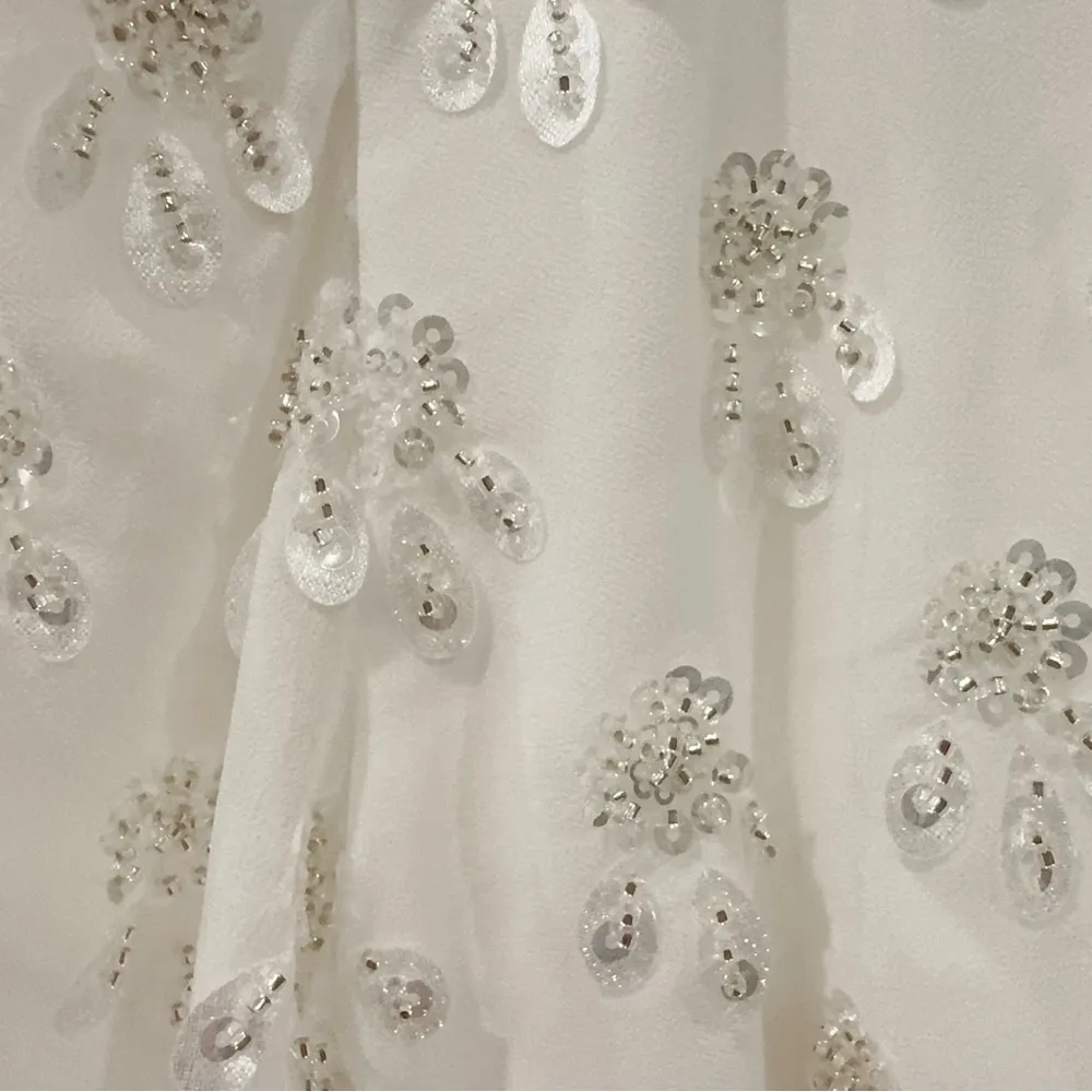 Elliatt Tamsin Long Sleeve Midi Dress Ivory Size Small NWT - Image 4