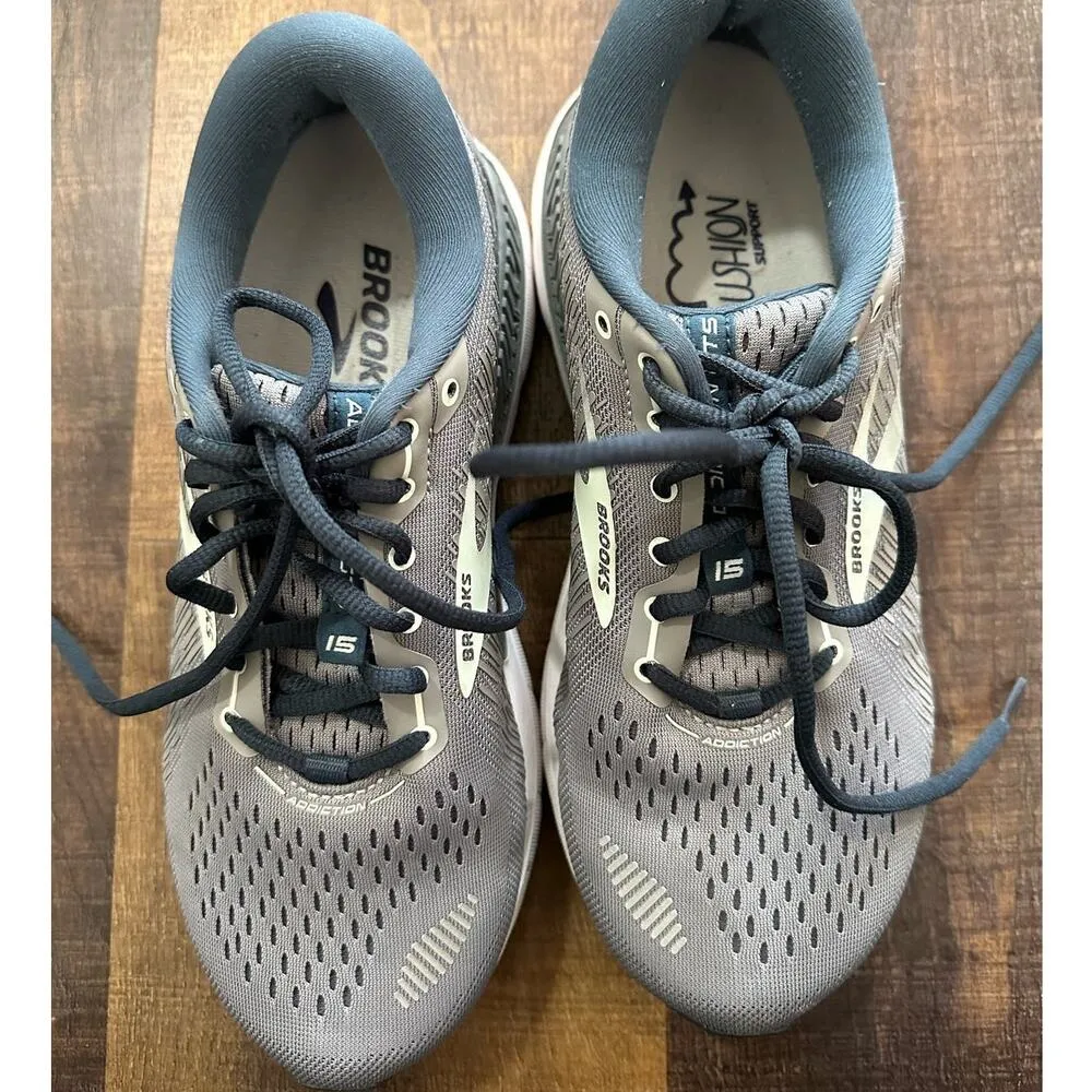 Brooks Women's Addiction GTS 15 Supportive Running Shoes Size 9 - Image 11