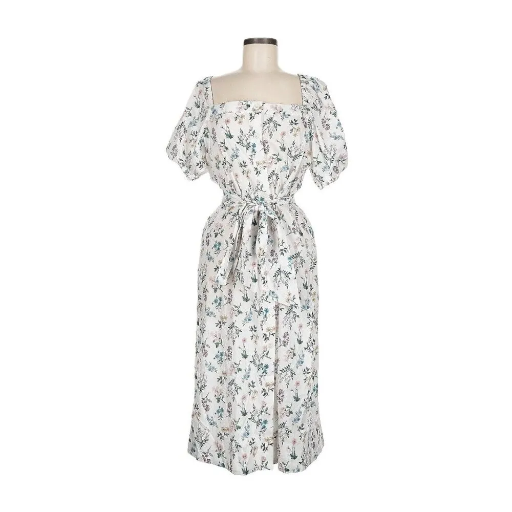 NWT J.Crew Cottage Dress in Liberty® Annelise Floral Belted Button Shirtdress M - Image 2