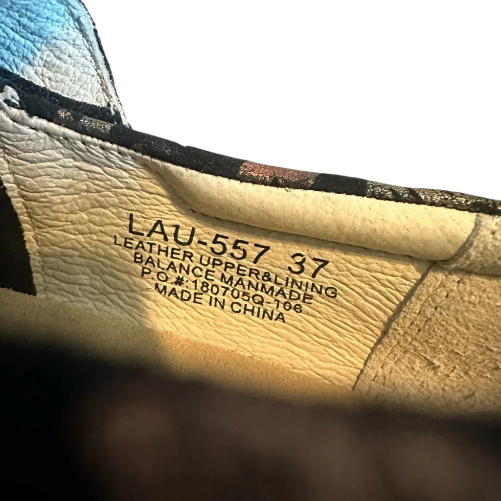 Alegria Women Lauryn Regal Gold Copper Floral Clog Shoes Nursing Size 37 6.5 - Image 12