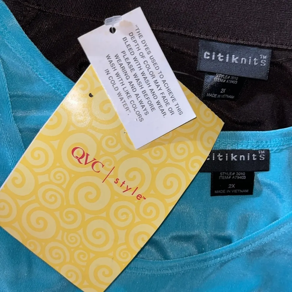 Citiknits NWT 2X Brown - Image 5