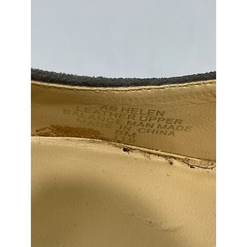 Womans Audrey Brooke Size 8M Black Suede Pointed Toe Cut Out Stiletto Pumps - Image 8