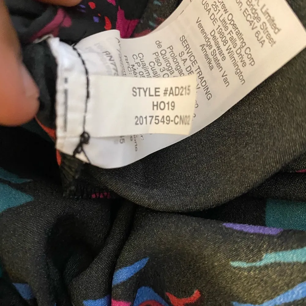 11-J.Crew Black Floral Skirt size small - Image 6