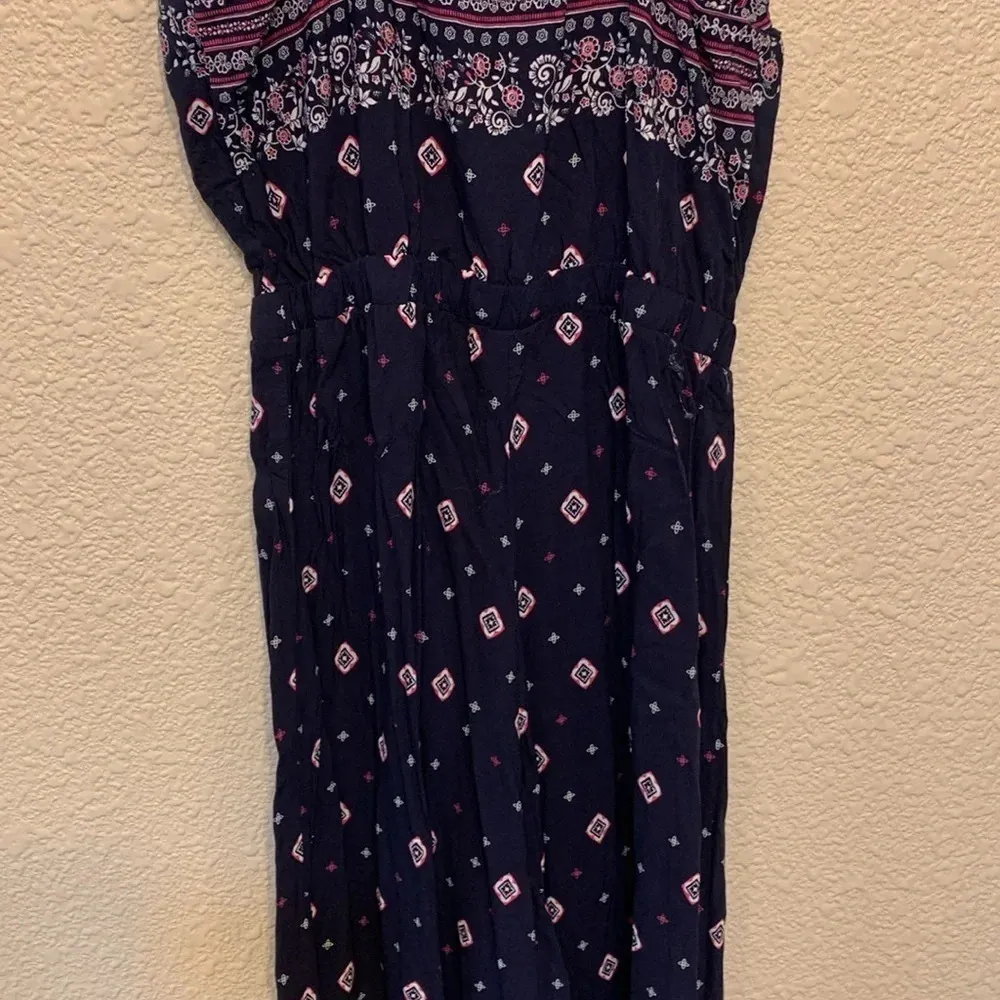 Shosho paisley jumpsuit sz s casual fall preppy boho festival concert country - Image 8