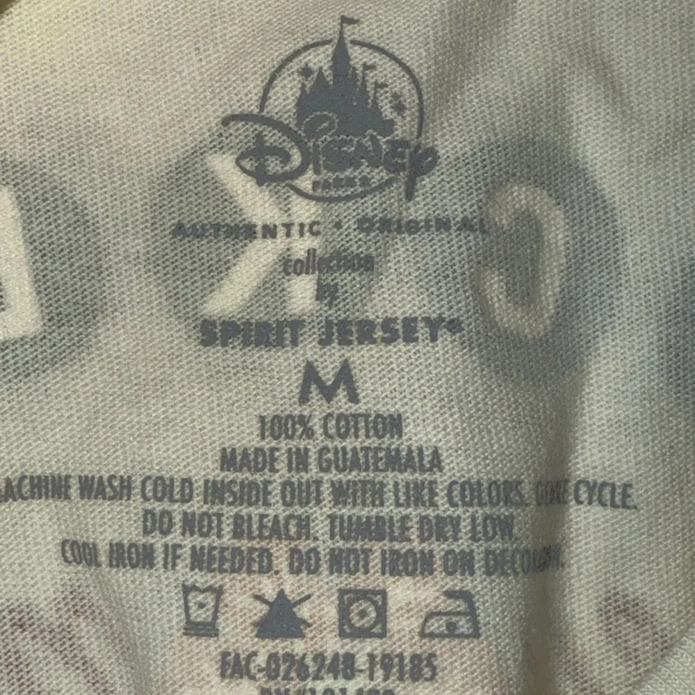 Disney Parks Mickey Merry Christmas Party crean and Red Long Sleeve Shirt NWT - Image 4