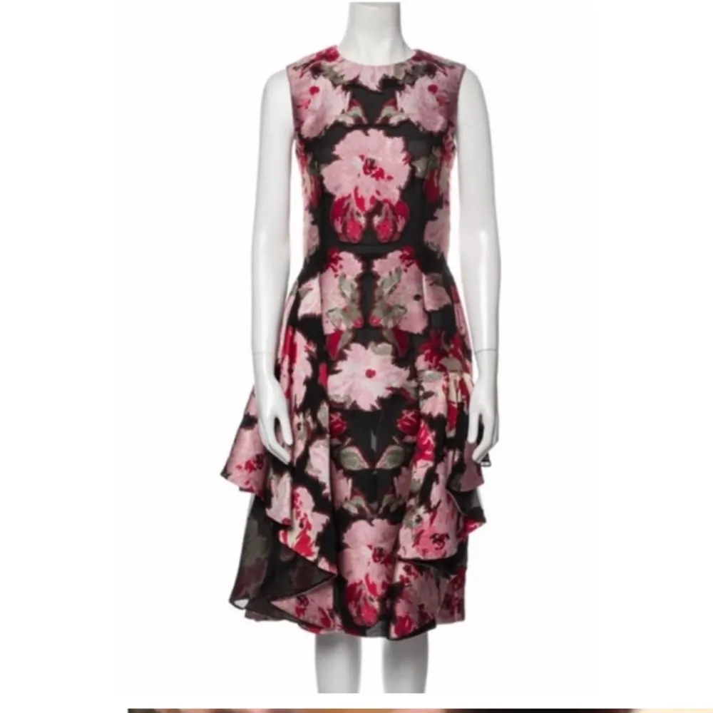 Nwt Alexander McQueen floral dress - Image 6