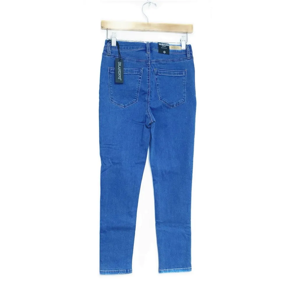 Women The Great Jones Crop Heaven Sent High-Rise Skinny Jeans Size 28 - Image 11