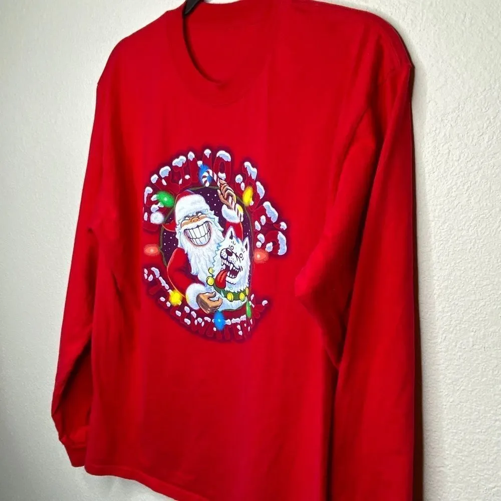 Eskimo Joe’s Christmas Shirt Red - Image 5