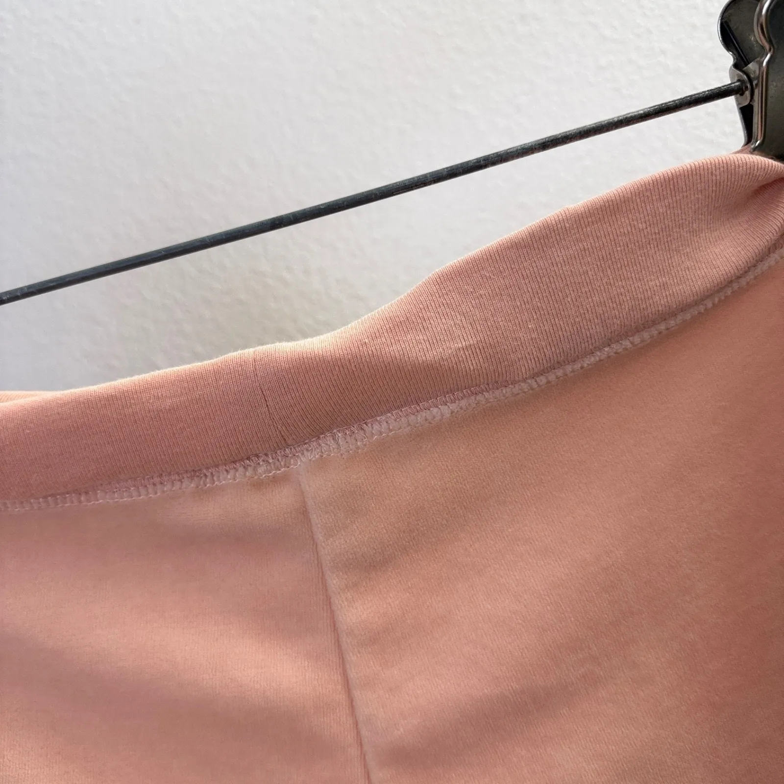 Isabella Bird Velour Pants Womens Medium Coral Pull On Comfort Drawstring * Orange - Image 8