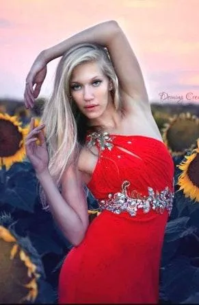 Formal Floor length Sparkly Dress - Image 7