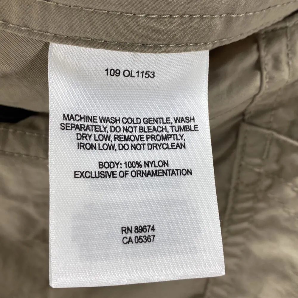 Mountain Hardwear Khaki Nylon Outdoor Gear Trail Cropped Pants Gorpcore - Image 5