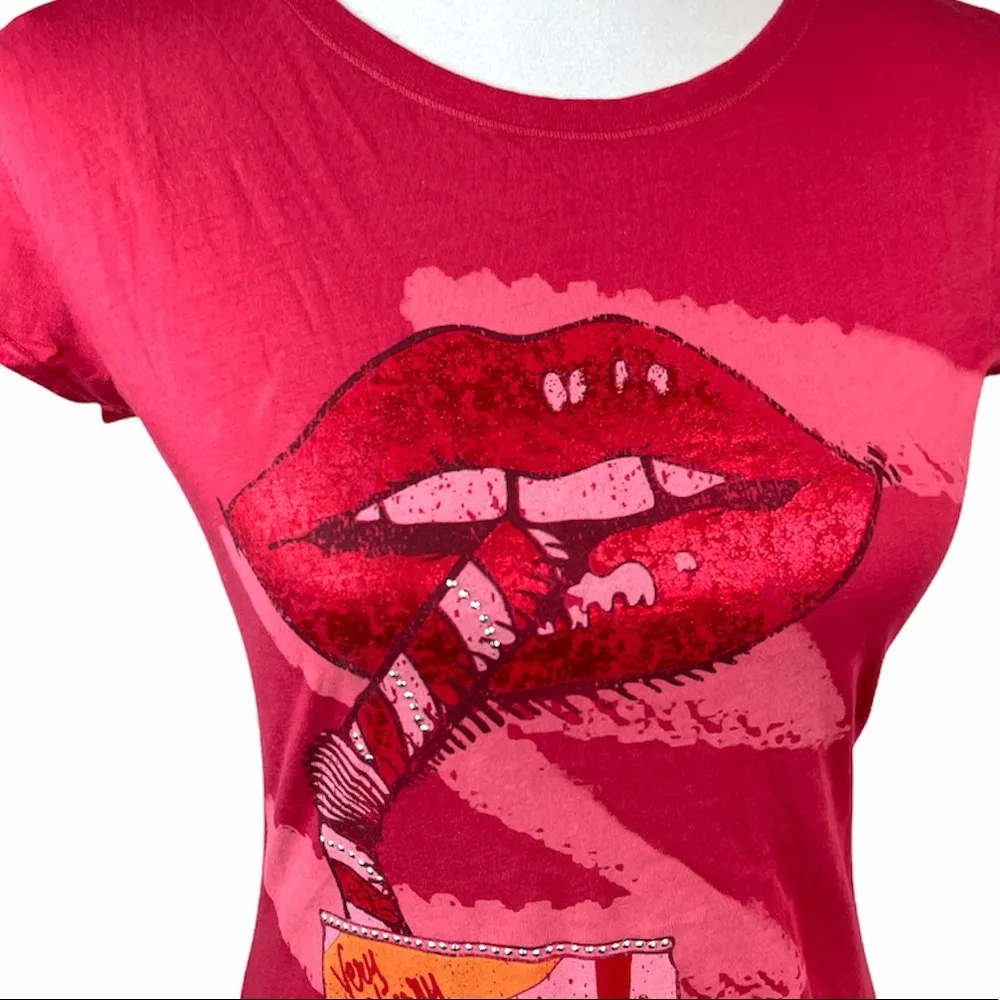 Coca-Cola Sipping a Coke T-Shirt, Red, Small and Medium - Image 6