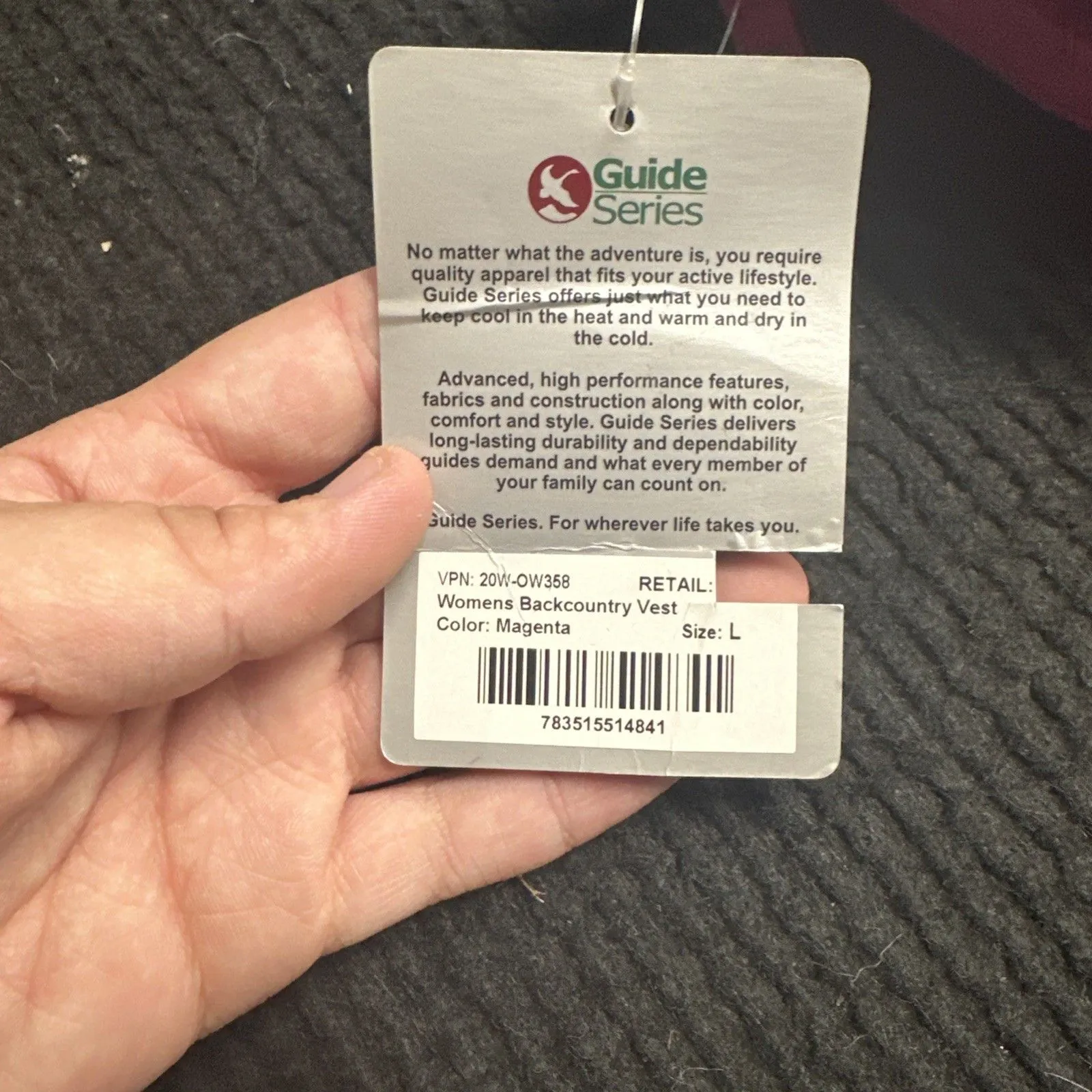 Guide Series Women's L  Large Vest Quilted Pink - Image 14