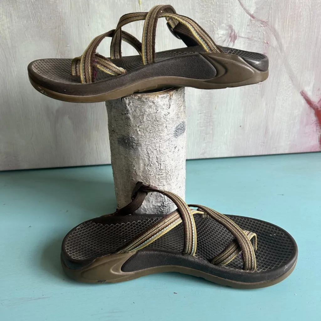 Chaco Womens Chaco Slip On Strappy Sandals Size 7 Gorpcore Water Shoes Hiking - Image 2