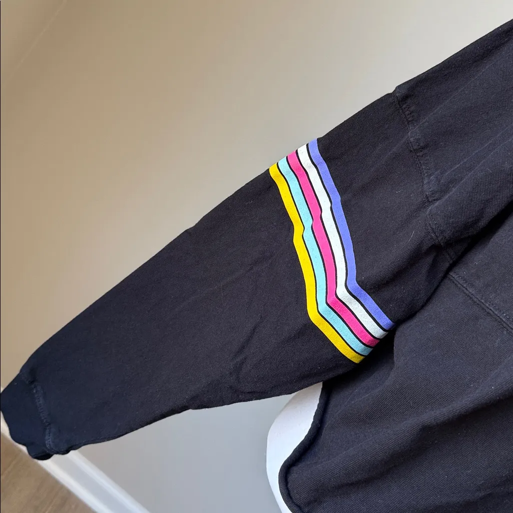 Spirit Jersey Enjoy Coca Cola Cropped Long Sleeve Top - Image 4