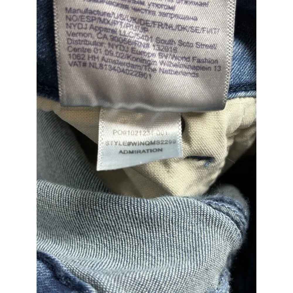 NYDJ Marilyn Jeans Straight Leg Lift Tuck Technology Women's Plus Size 22W - Image 8