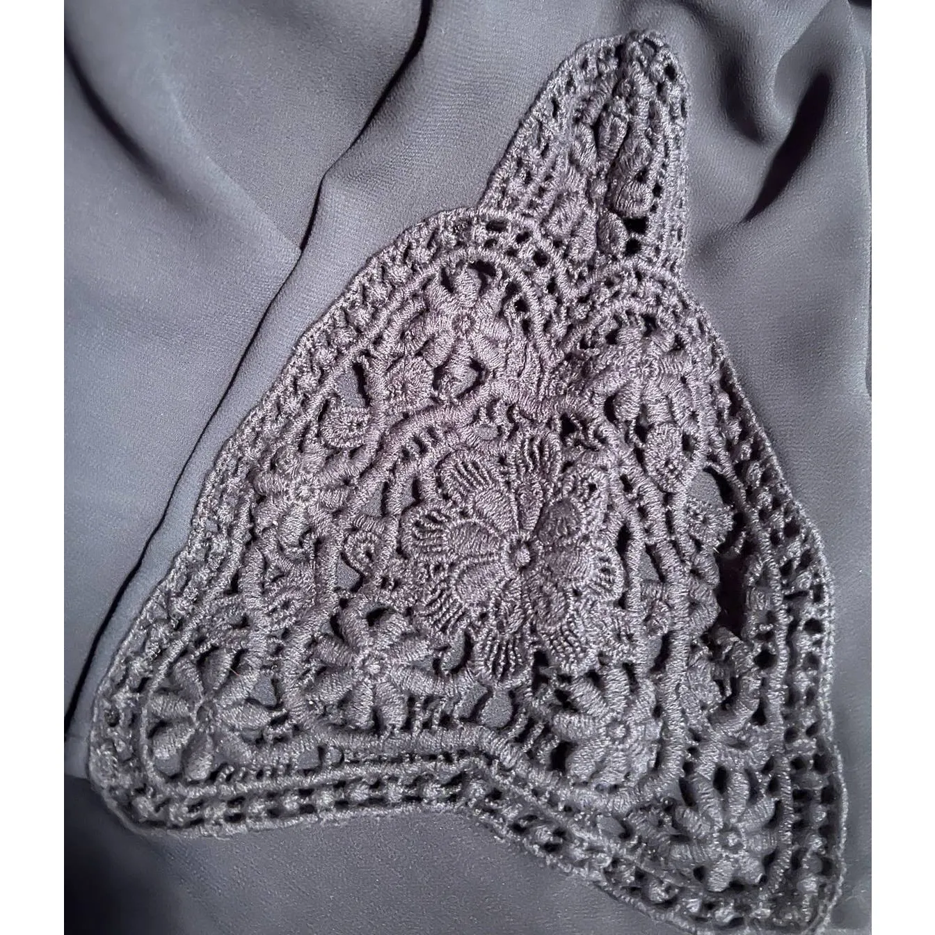 Speechless Women's Navy Long Sleeve Dress with Lining Croquet Sleeves Size XS‎ - Image 6