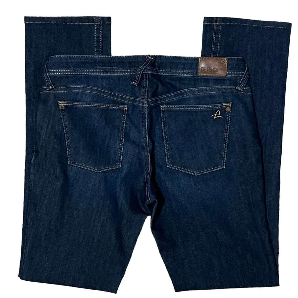 DL1961 - SIZE 31 4Way 360 Stretch Comfo Kate Slim Straight Premium Denim Jeans - Image 2