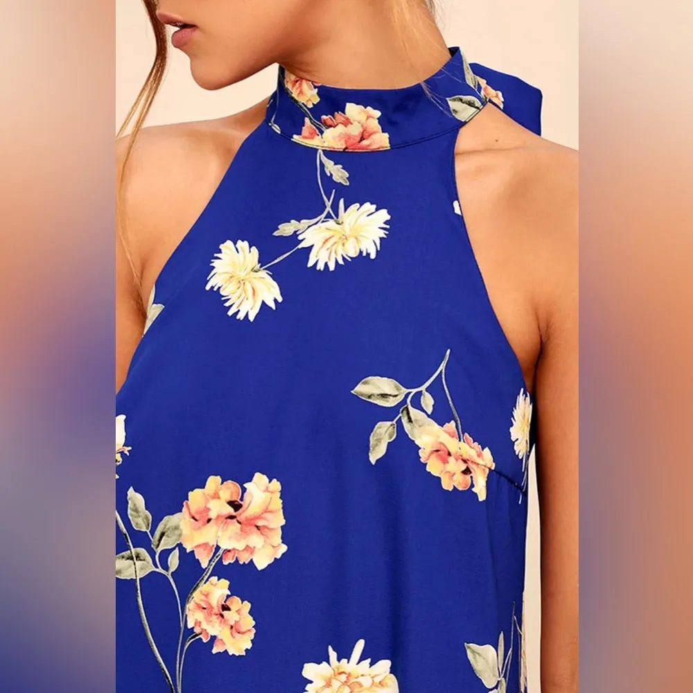 Lulus Floral Dress - Image 4