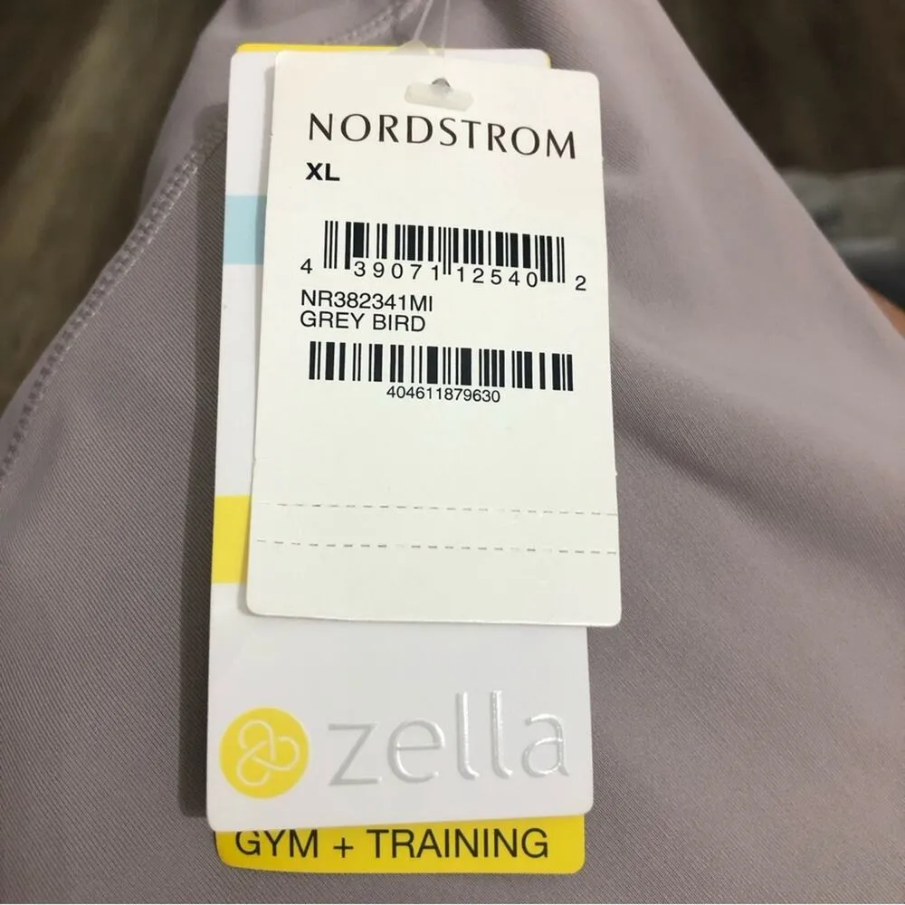 Zella Moto High Waist Leggings Grey Bird XL NWT - Image 9
