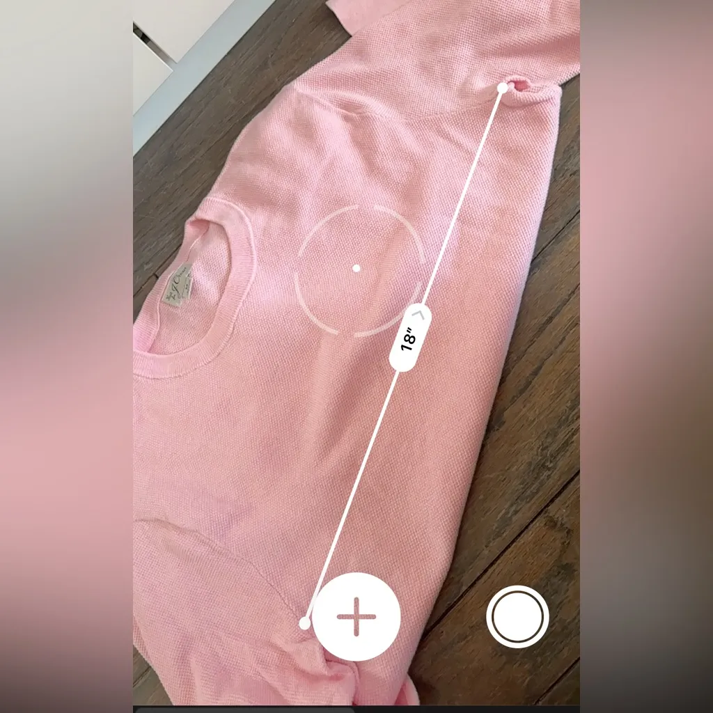 J. Crew Knit for J.Crew Classic-Fit Crewneck Sweater in Pink Cotton Size Small - Image 5