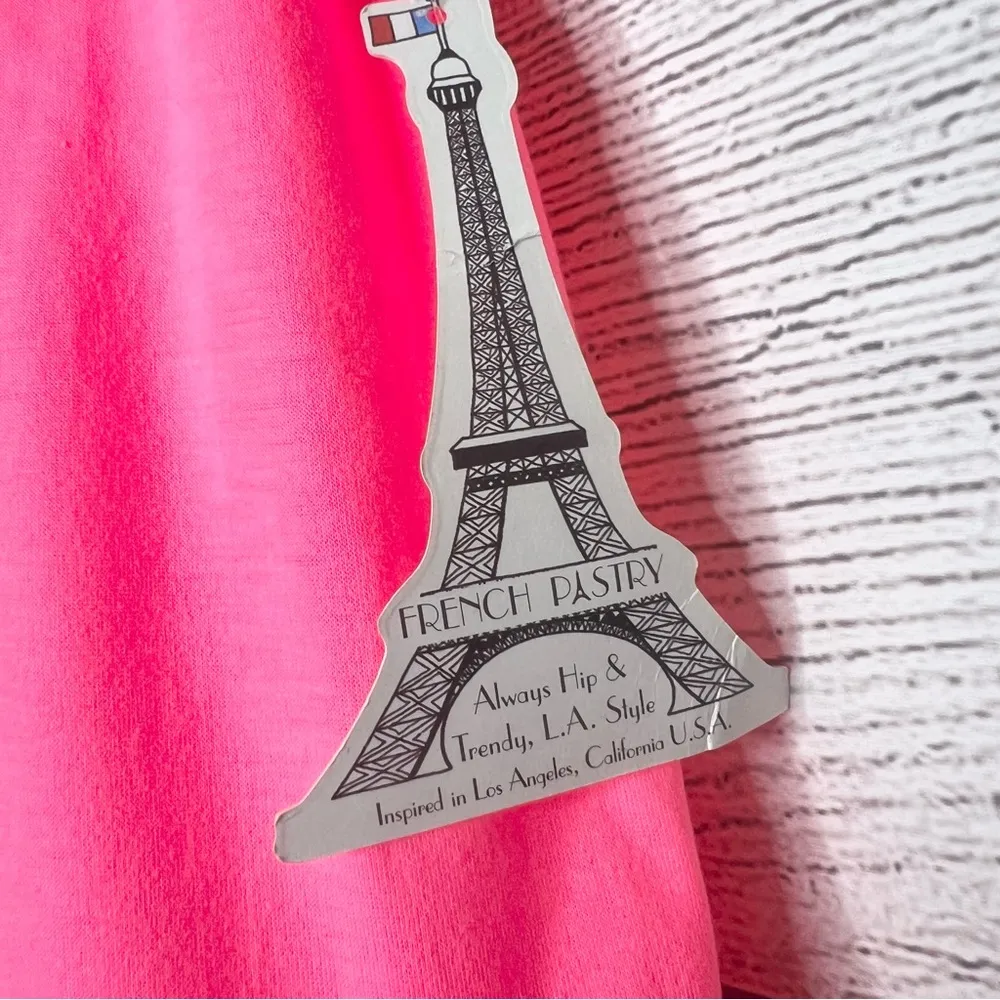 NWT French Pastry Hot Pink “Hope is the Anchor to my Soul” Tank Top Size Medium - Image 6