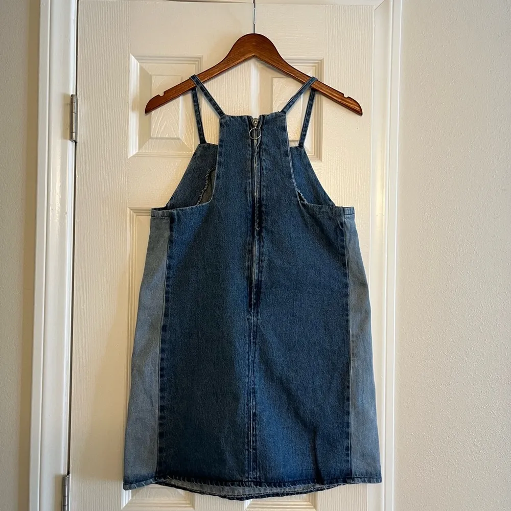 Demin Mini Dress. In perfect condition. No flaws noted. - Image 3