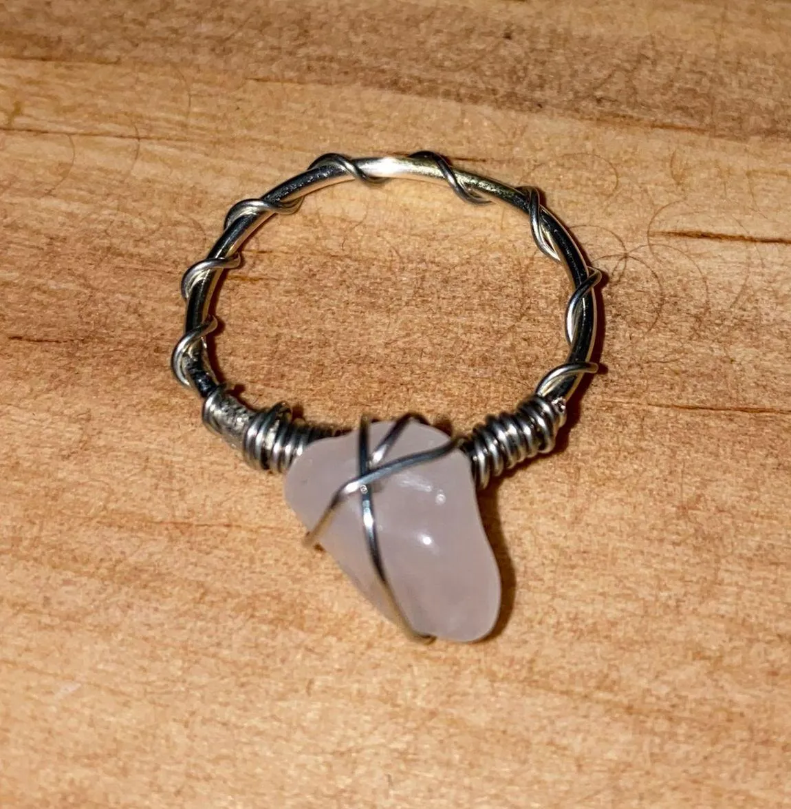 Wrapped Stone Ring - Image 2