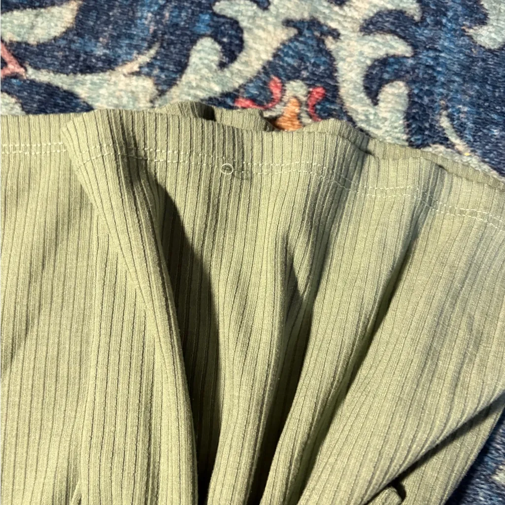 WHITE FOX green wideleg pants - Image 4