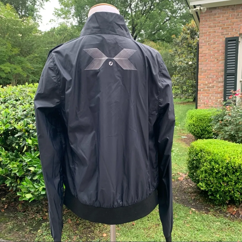 NWT Oiselle Black Limber Running Jacket Nylon Windbreaker XS NEW - Image 7