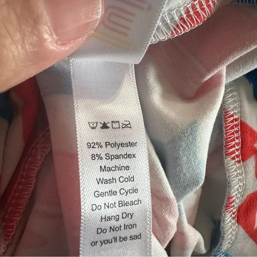 Lularoe womens OS (2-12) Patriotic USA Leggings New no tags - Image 5