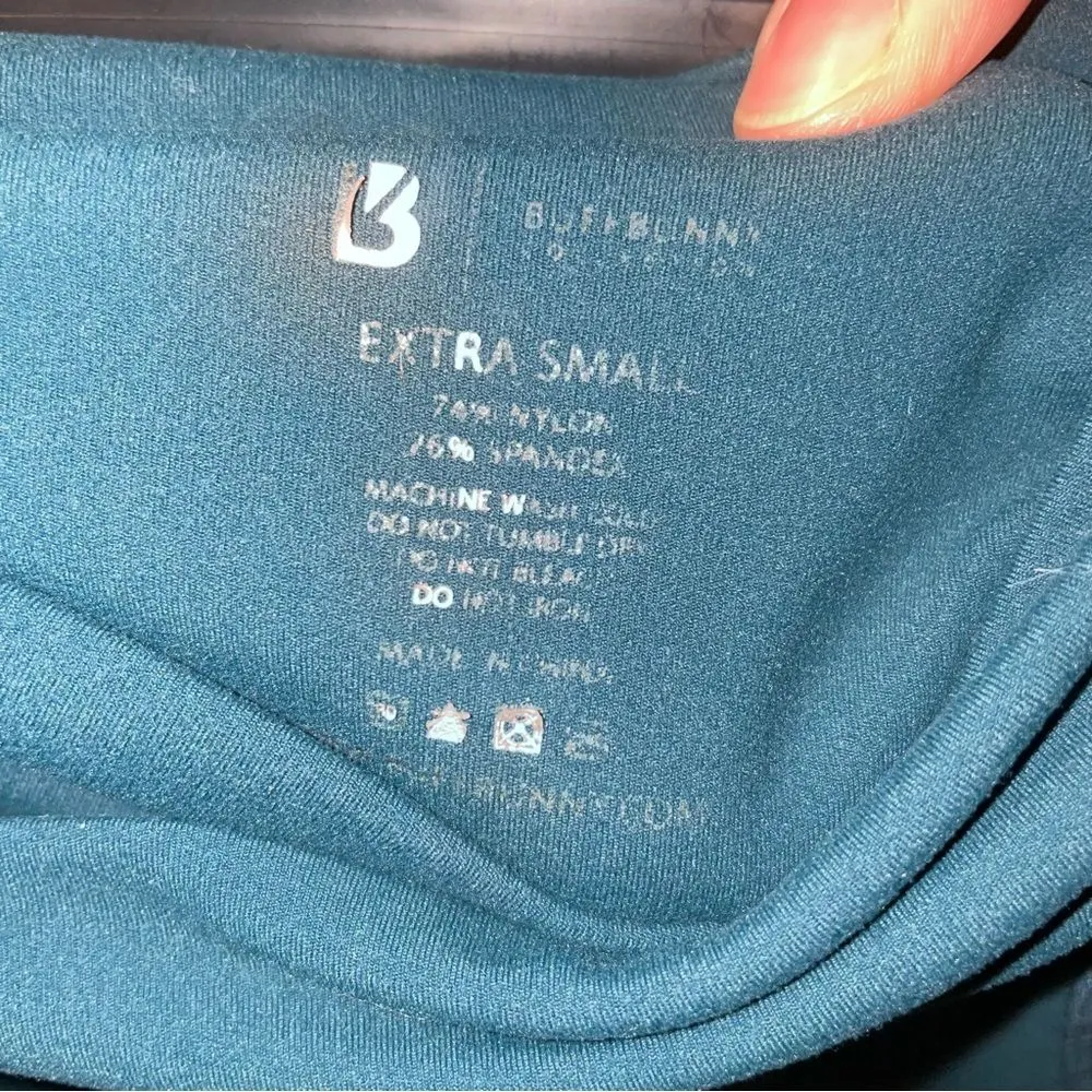 Buffbunny Leggings Womens Size XS Blue Pockets Athleisure Gym Outdoor - Image 7