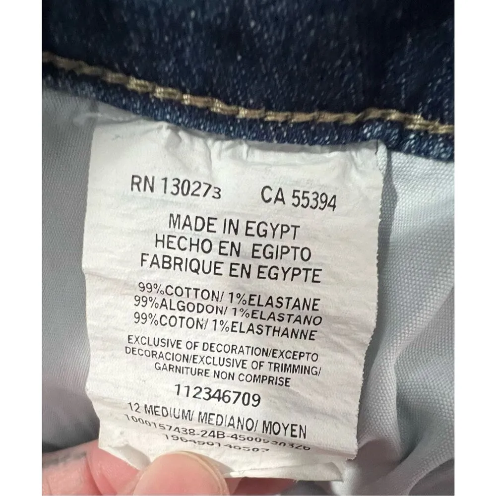 Lee Light Wash Mid-Rise Basic Denim Jean Shorts - Image 4