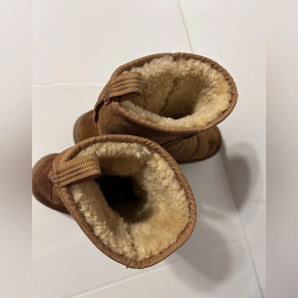 L.L. Bean brown suede lined boots women size 8 M - Image 10