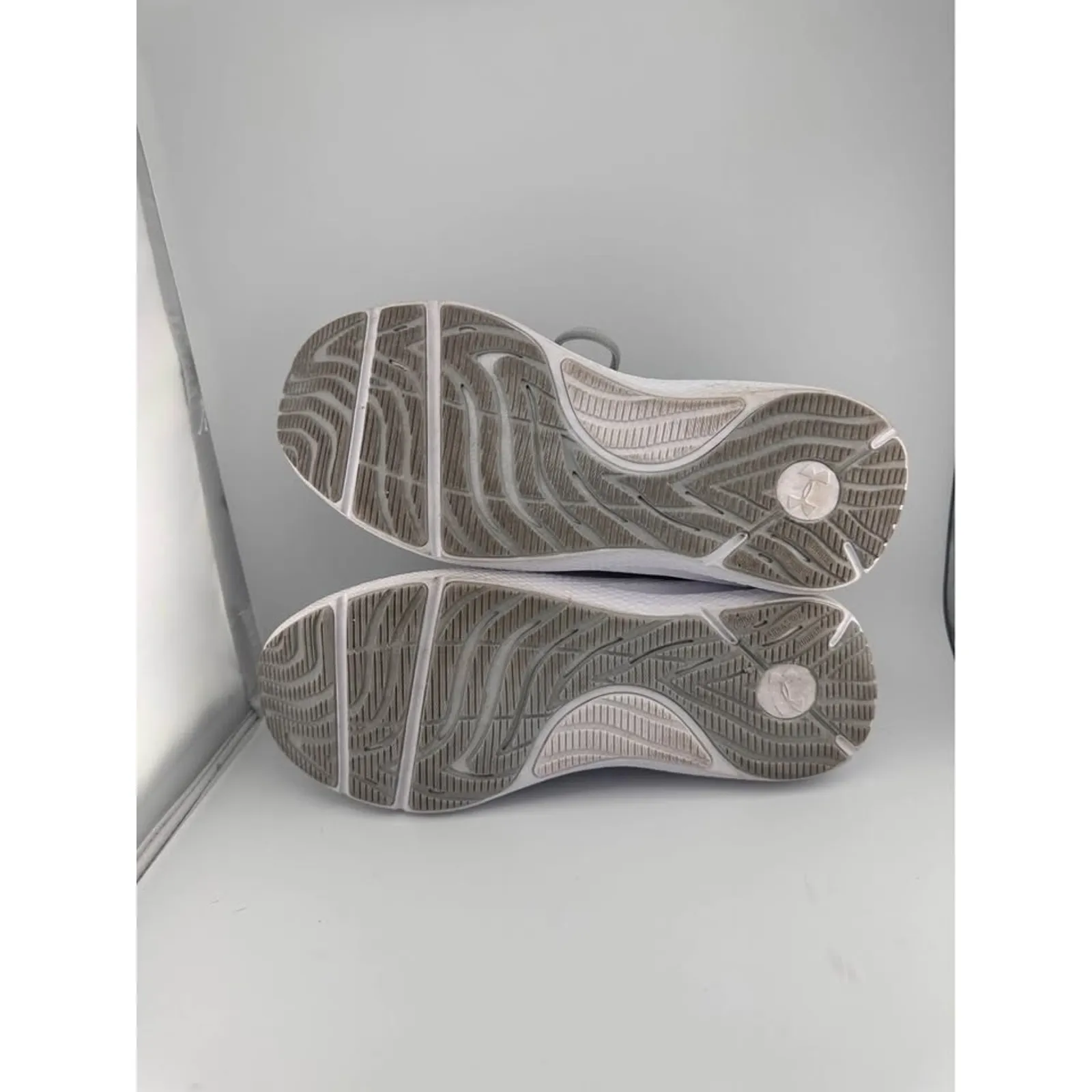 Under Armour; Floral/Gray running shoes; athletic shoes - Image 6