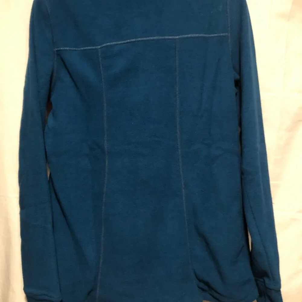 Zelos Teal Peacock Fleece Half Zip Pullover Jacket Womens Sz S NEW NWT - Image 5