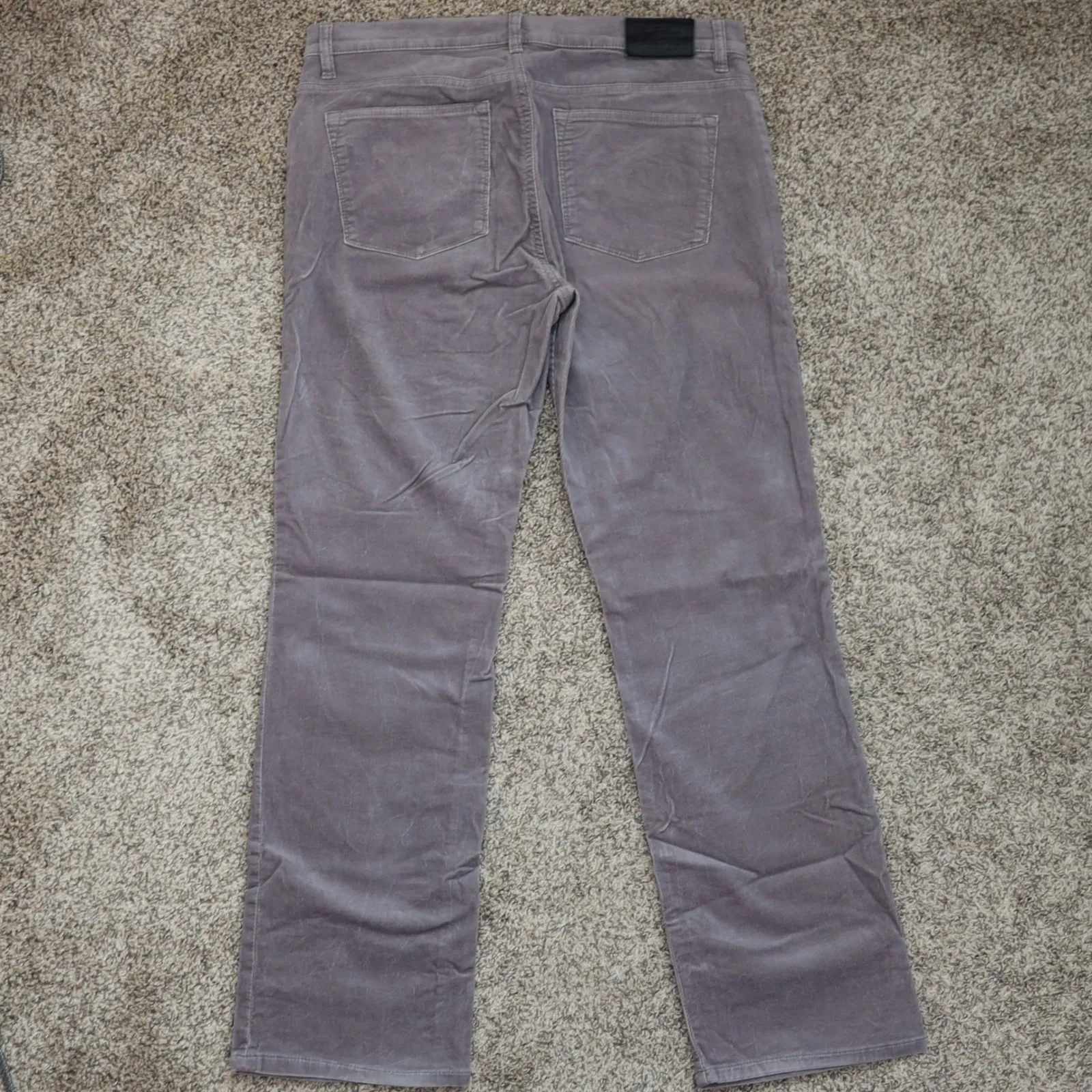 LRL Lauren Jeans Co Ralph Lauren Corduroy Pants Women's 12 Gray Classic Straight - Image 10