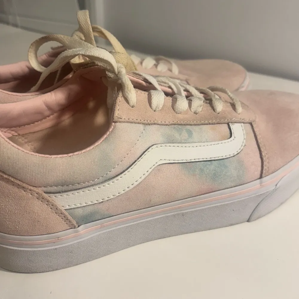 Vans Tie Dye Skate Pink Platform Sneakers Woman’s Size 10 - Image 6