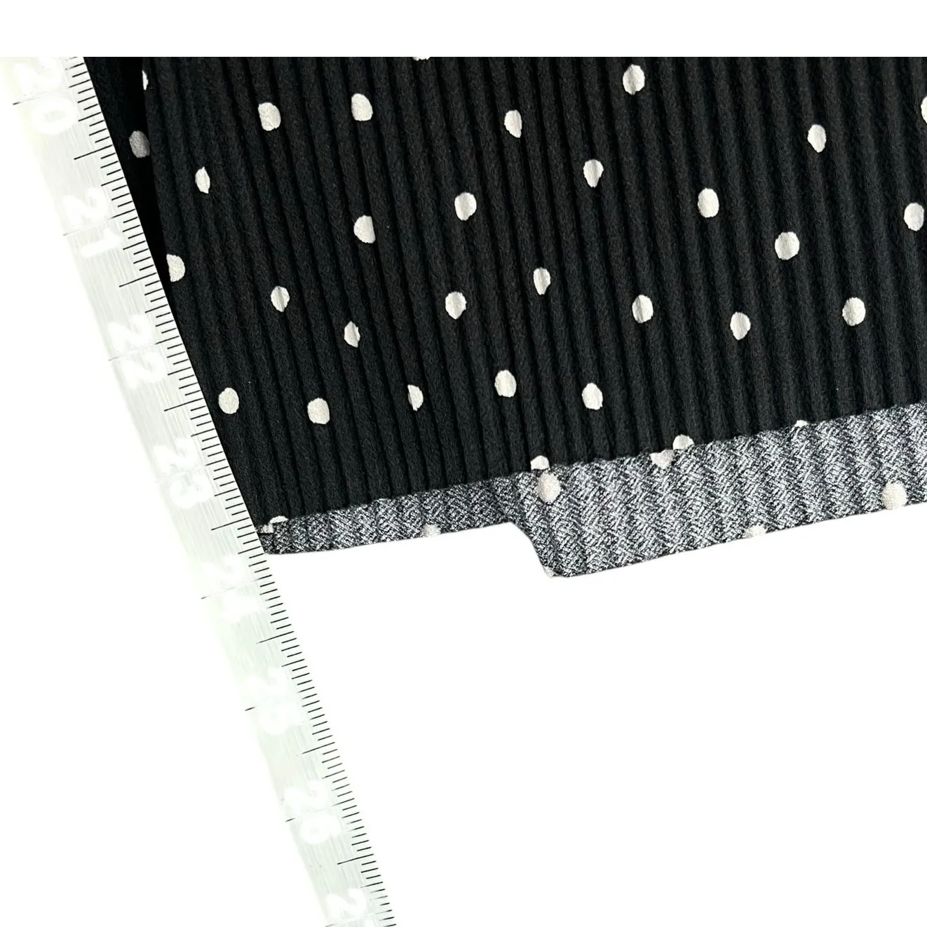 J Jill Wearever Plissé Wide Leg Crop Pants Womens XL Black Polka Dots Flowy NEW - Image 9