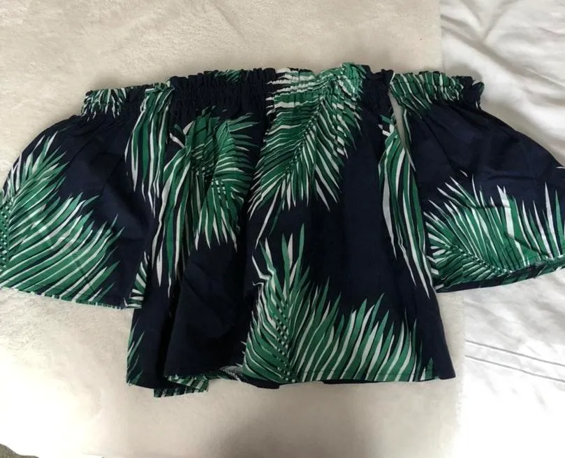 Palm Tree Shirt Size XS - Image 3