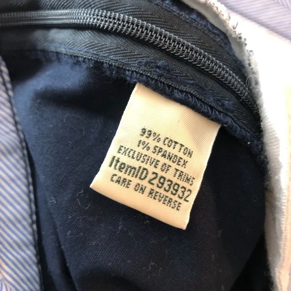 LL Bean Womens Pencil Skirt Favorite Fit Poplin Stretch Navy Blue 6 Petite - Image 4