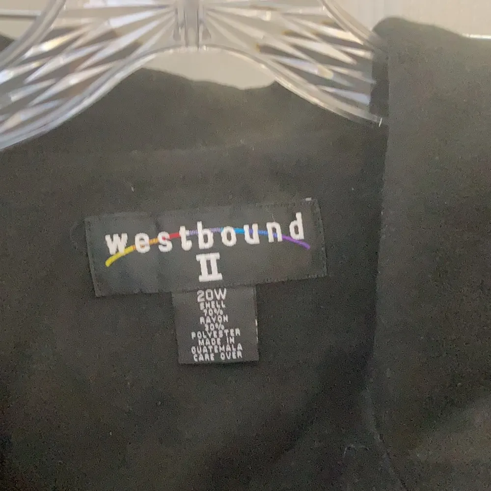 FINAL MARKDOWN Westbound zip front jacket 20w - Image 2