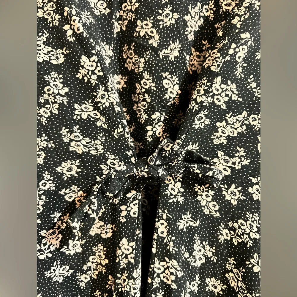 VENDOR ITEM : WILL NOT TAKE LESS Vintage Alexis Fashions Inc Floral Dress White Size L - Image 8