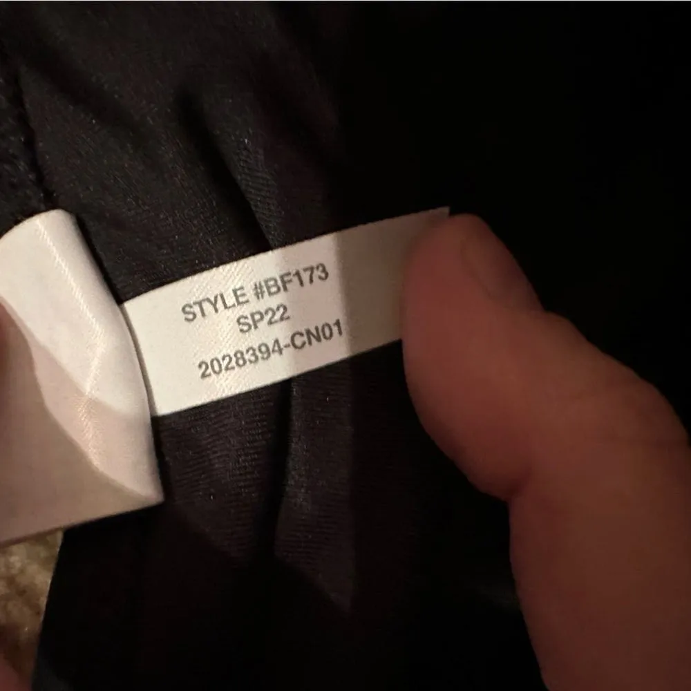 J. Crew O-Ring Curved-Waist Cheeky String Bikini Bottom in Black Sz XXL NEW‎ - Image 7