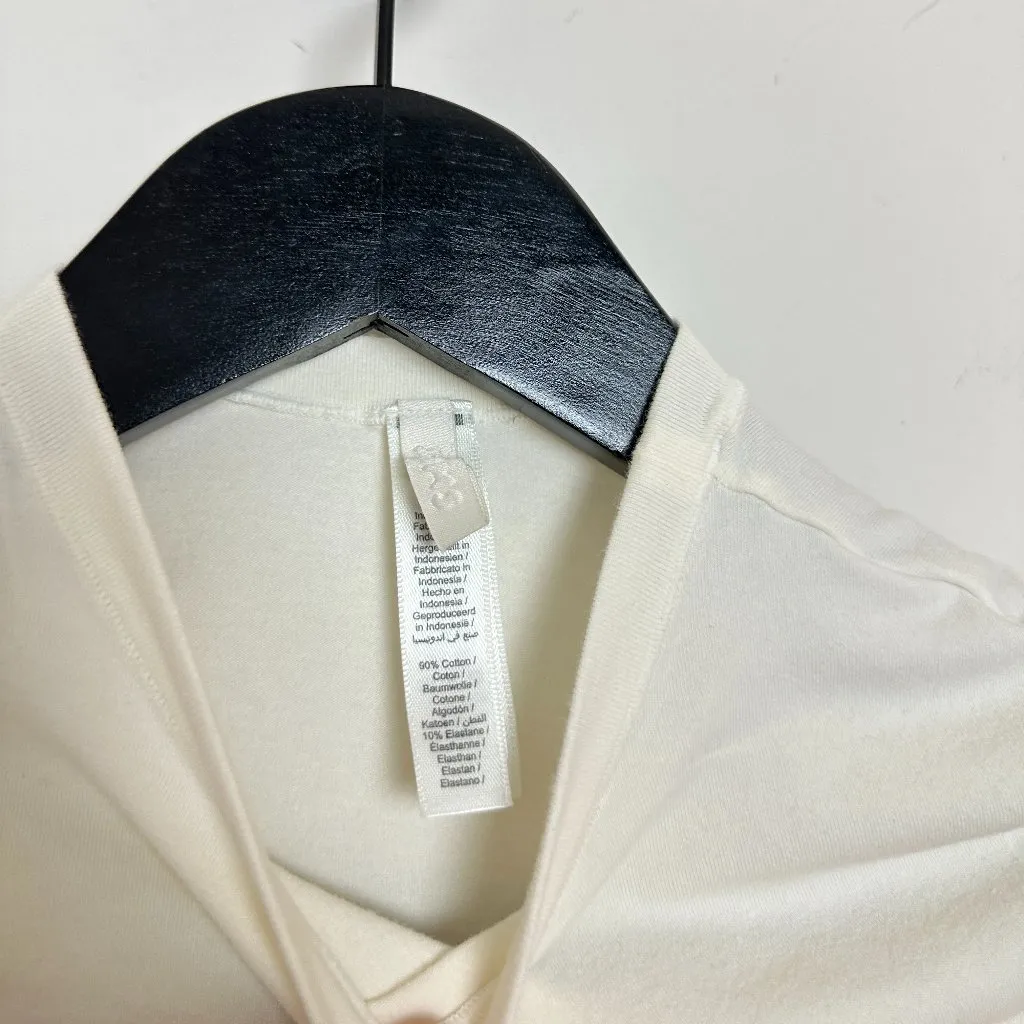 SKIMS Stretch Cotton Tee in Bone Size XX-Small - Image 6