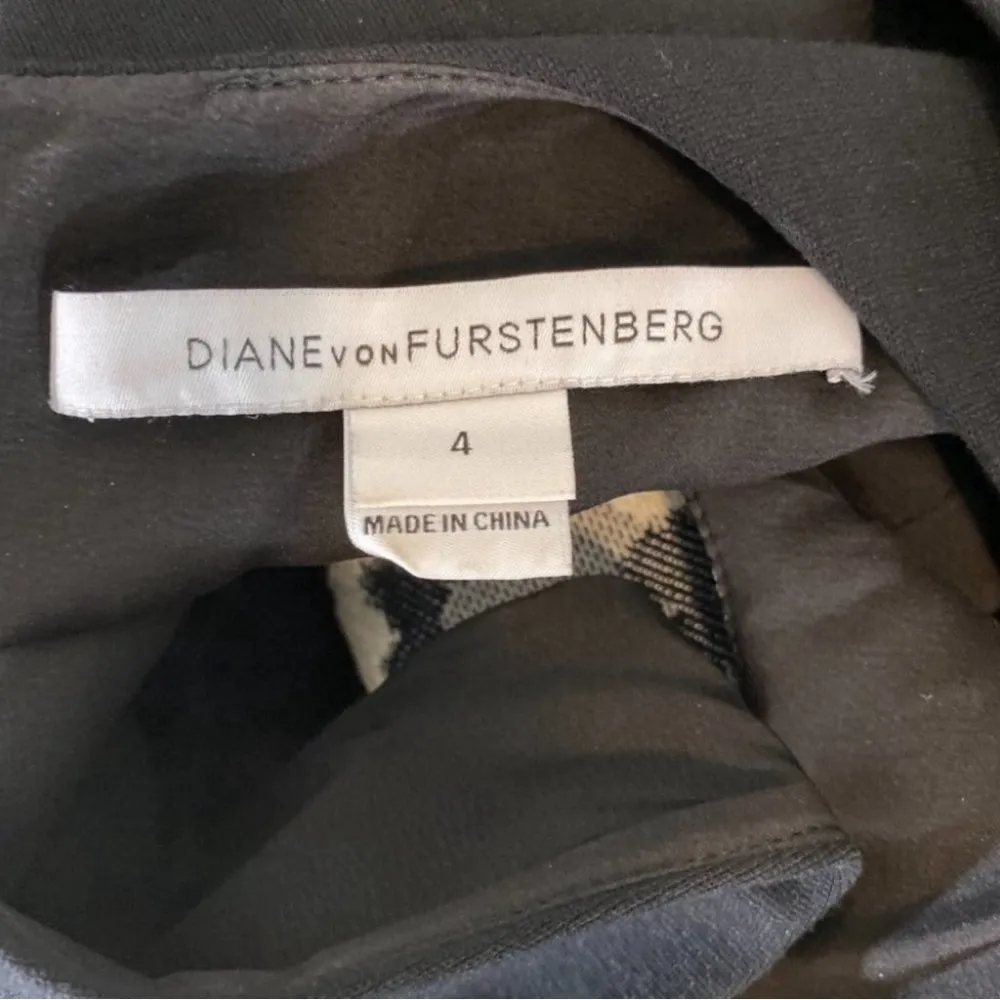 Diane Von Furstenberg DVF Snow Leopard Dress - Image 7