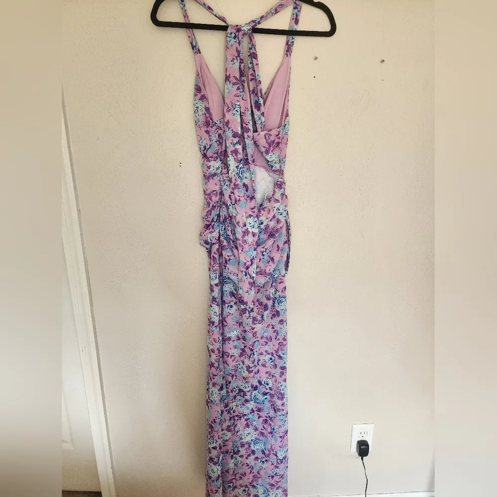 For love & lemons Tahiti floral tie back maxi dress - Image 5